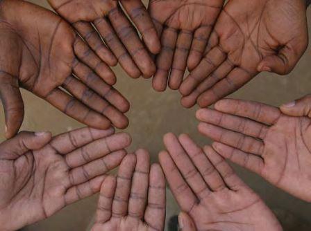Solidarity hands